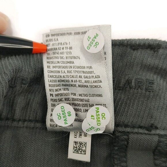 NWT American Eagle Corduroy Pants Womens 000 Super High Rise Flare Button Fly - Picture 11 of 16